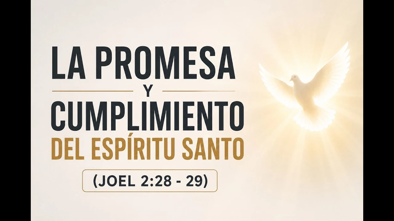 La promesa y cumplimiento del Espíritu Santo